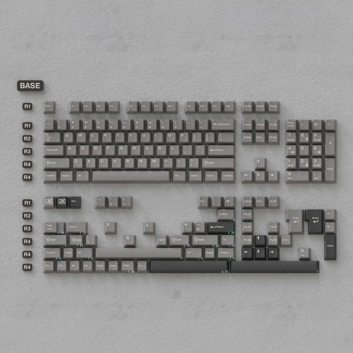 JTK 404 Keycaps