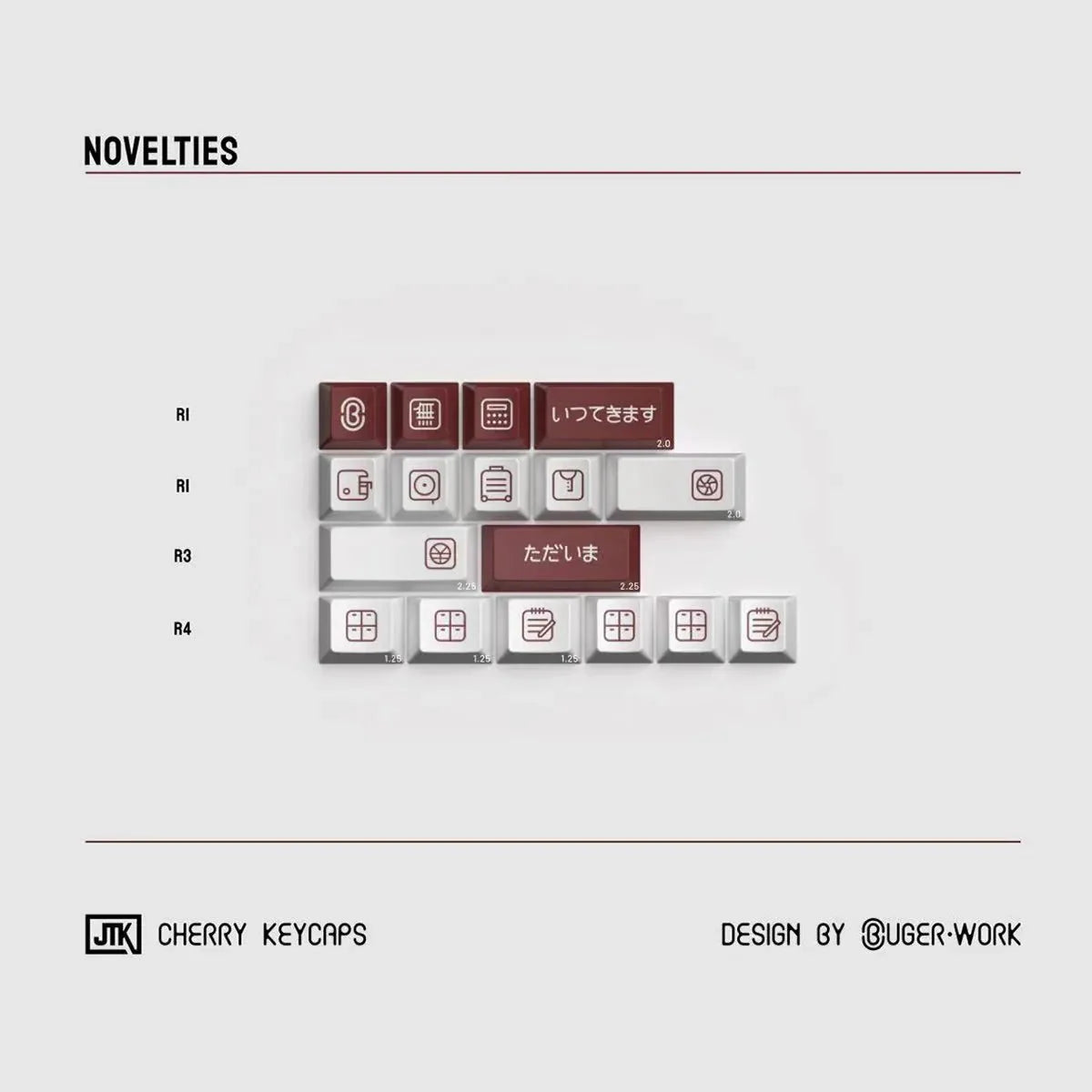 JTK Not Essential Keycaps